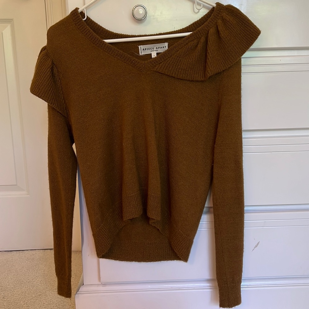 Apiece Apart Women’s Ruffled Sweater